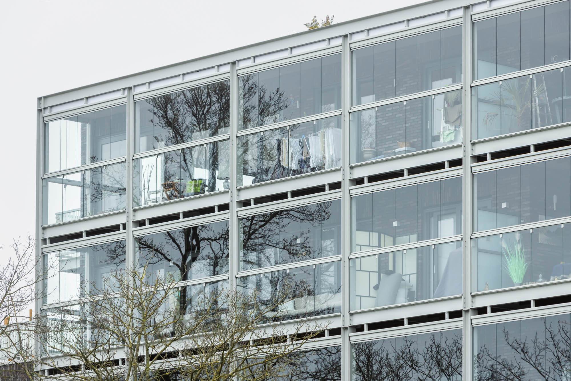 balkonbeglazing appartemencomplex