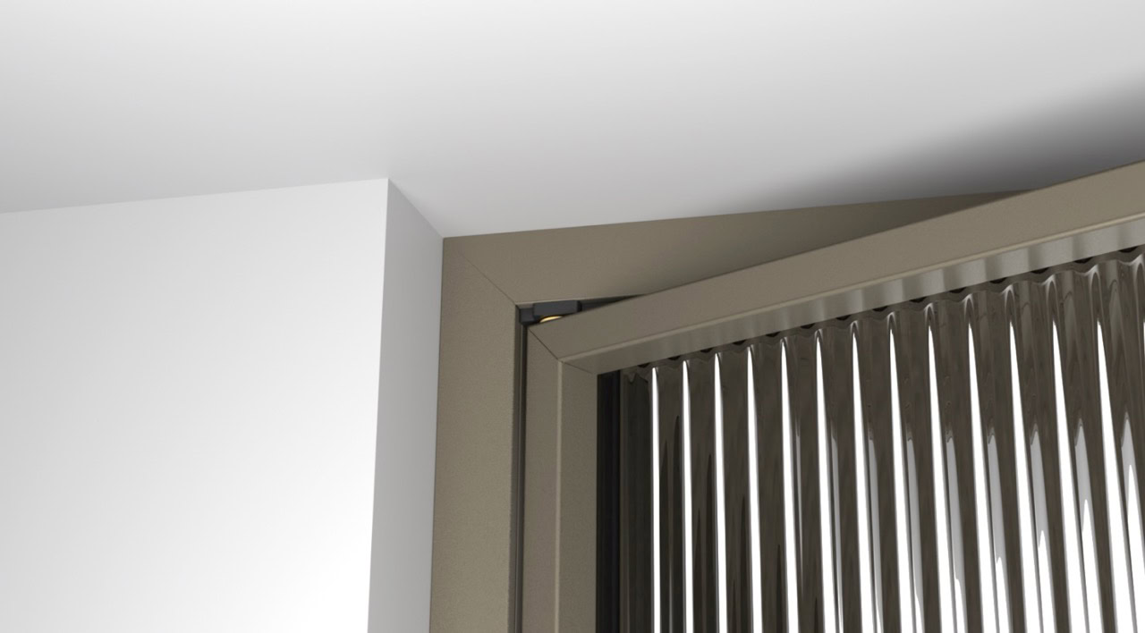 voorbeeld glazen deur op maat